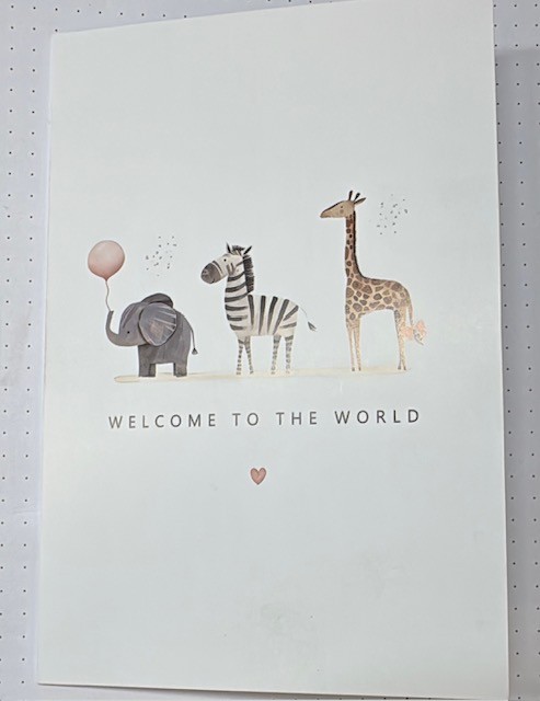 Grußkarte "Welcome" – Bild 3