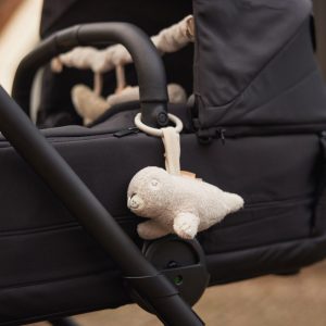 Kuscheltier Robbe- mit Anhänger