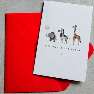 Grußkarte "Welcome"