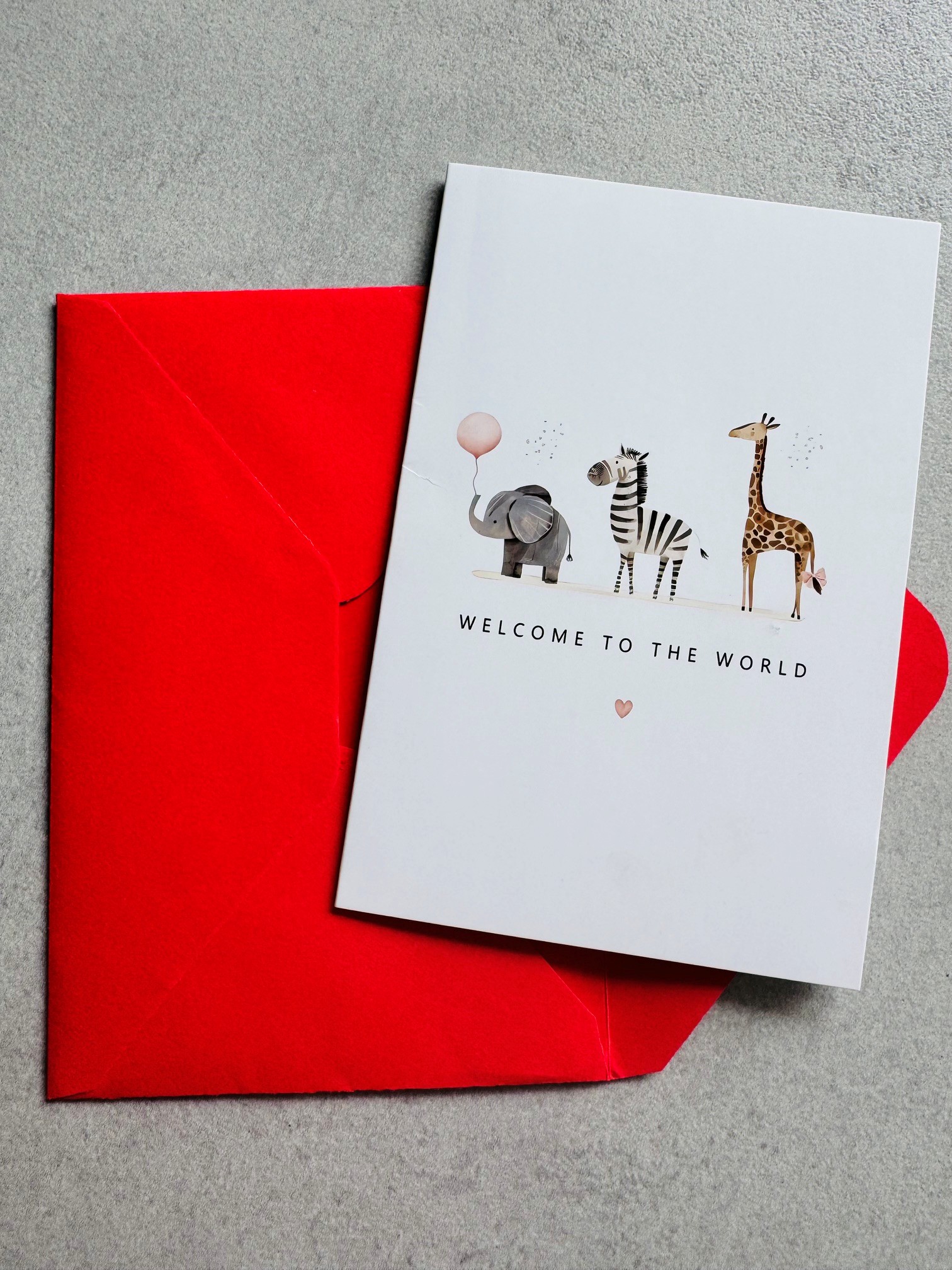 Grußkarte "Welcome"